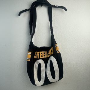 Pittsburgh Steelers PROFANITY NFL Women's Adjustable Hobo Tote Bag Handbag